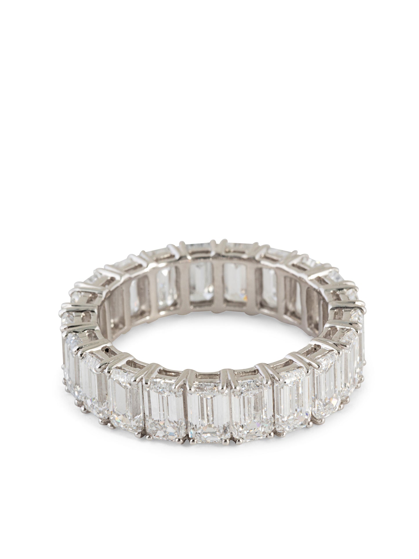 Timeless Emerald Eternity Band