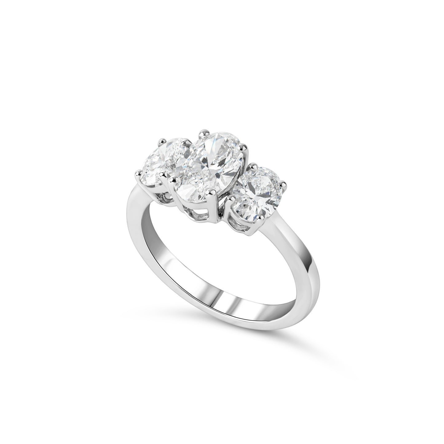 Trilogy Oval Cut Ring