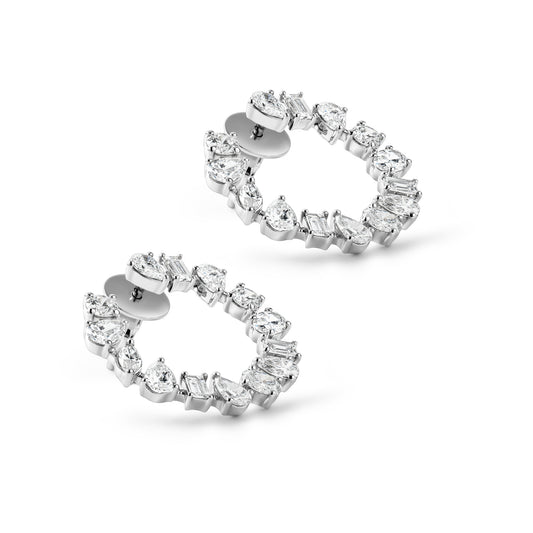 Multi-Stone Diamond Earrings