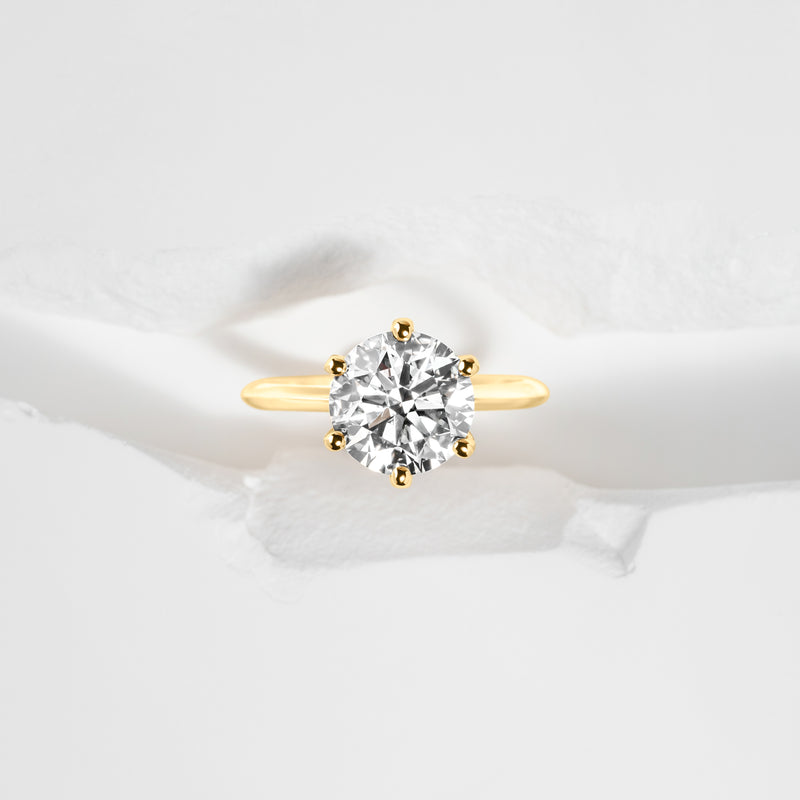 Round Brilliant Solitaire