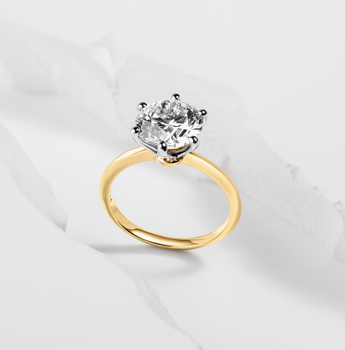 Round Brilliant Solitaire Ring