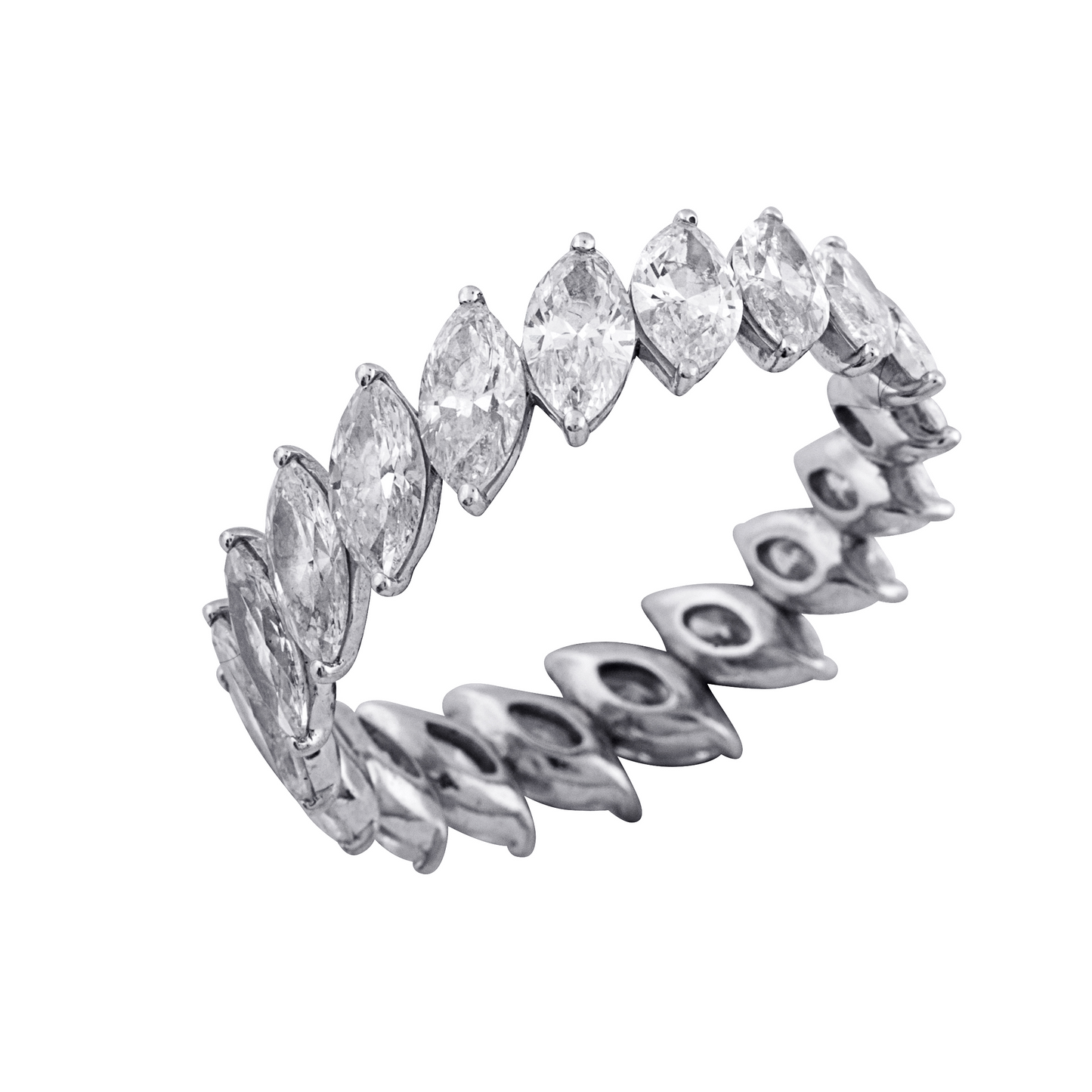 Timeless Marquise Eternity Ring - Lab Editions