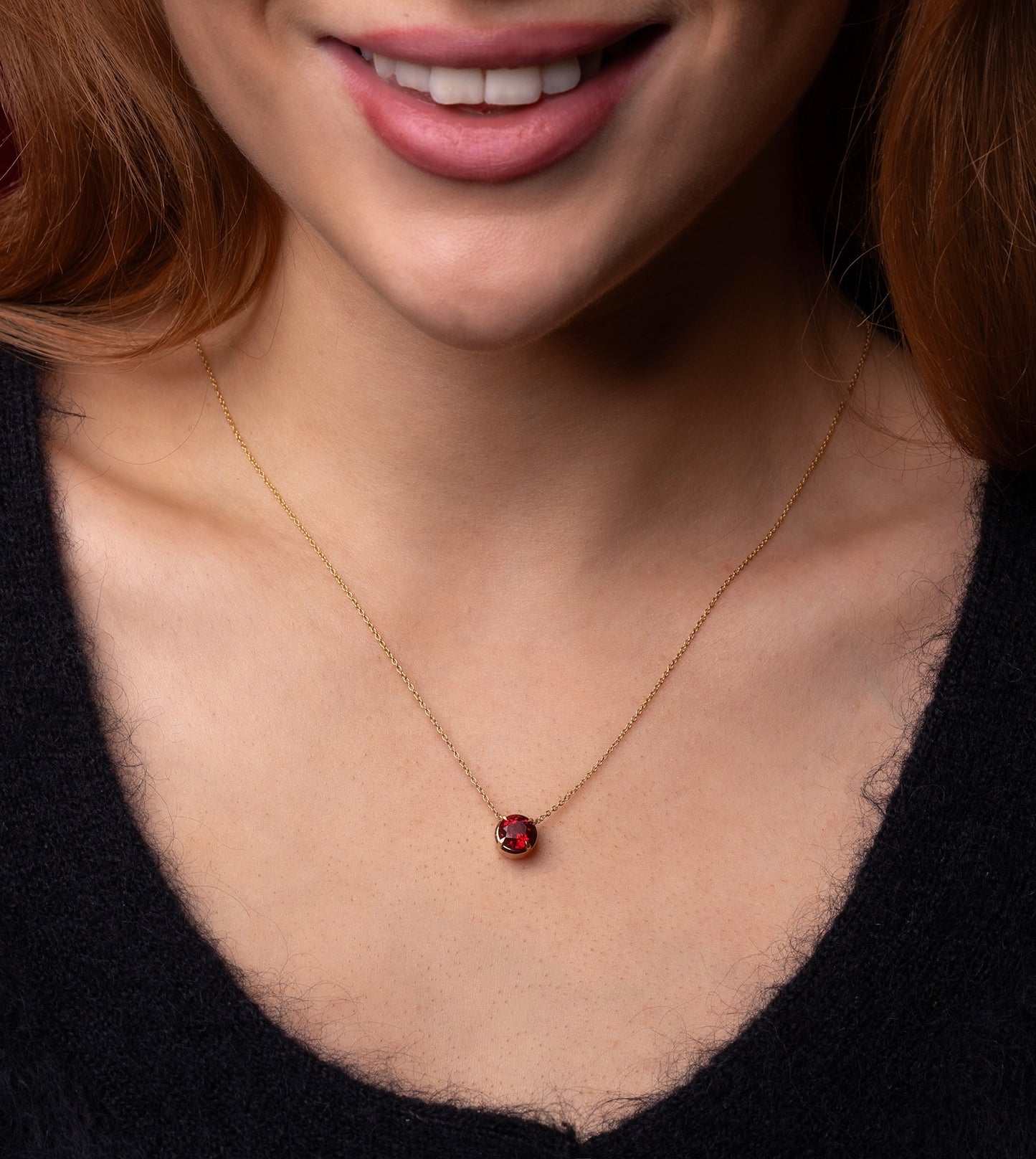 Pigeon Blood Ruby Pendant