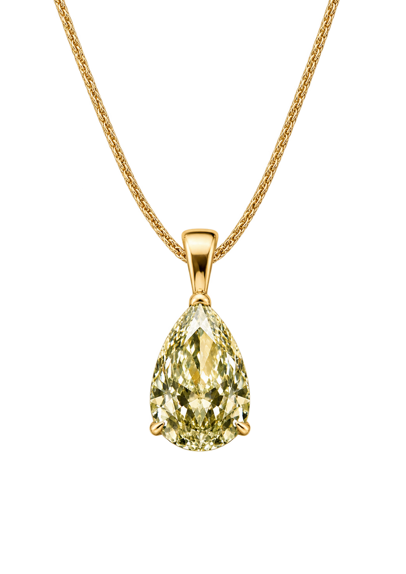 Green Diamond Pendant