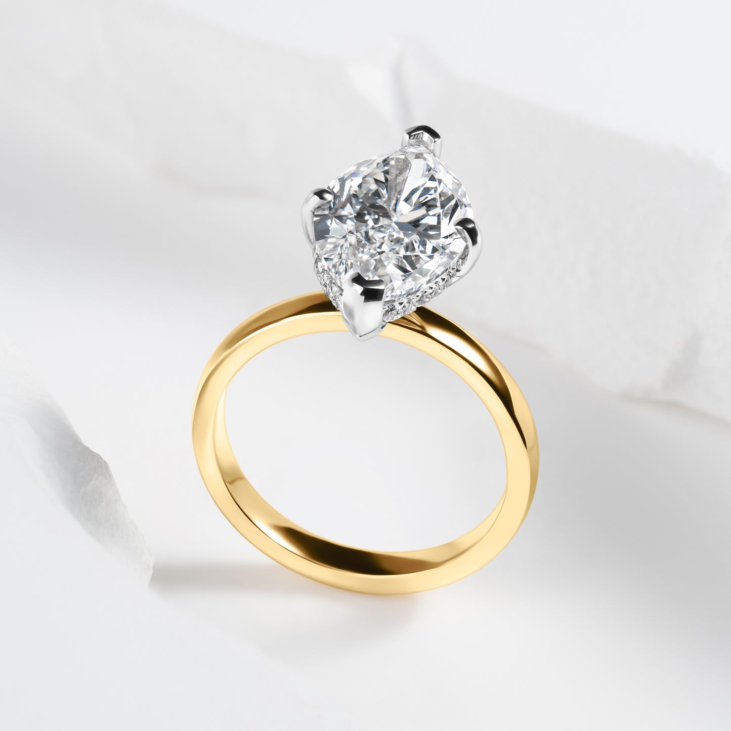 marquise diamond solitaire ring