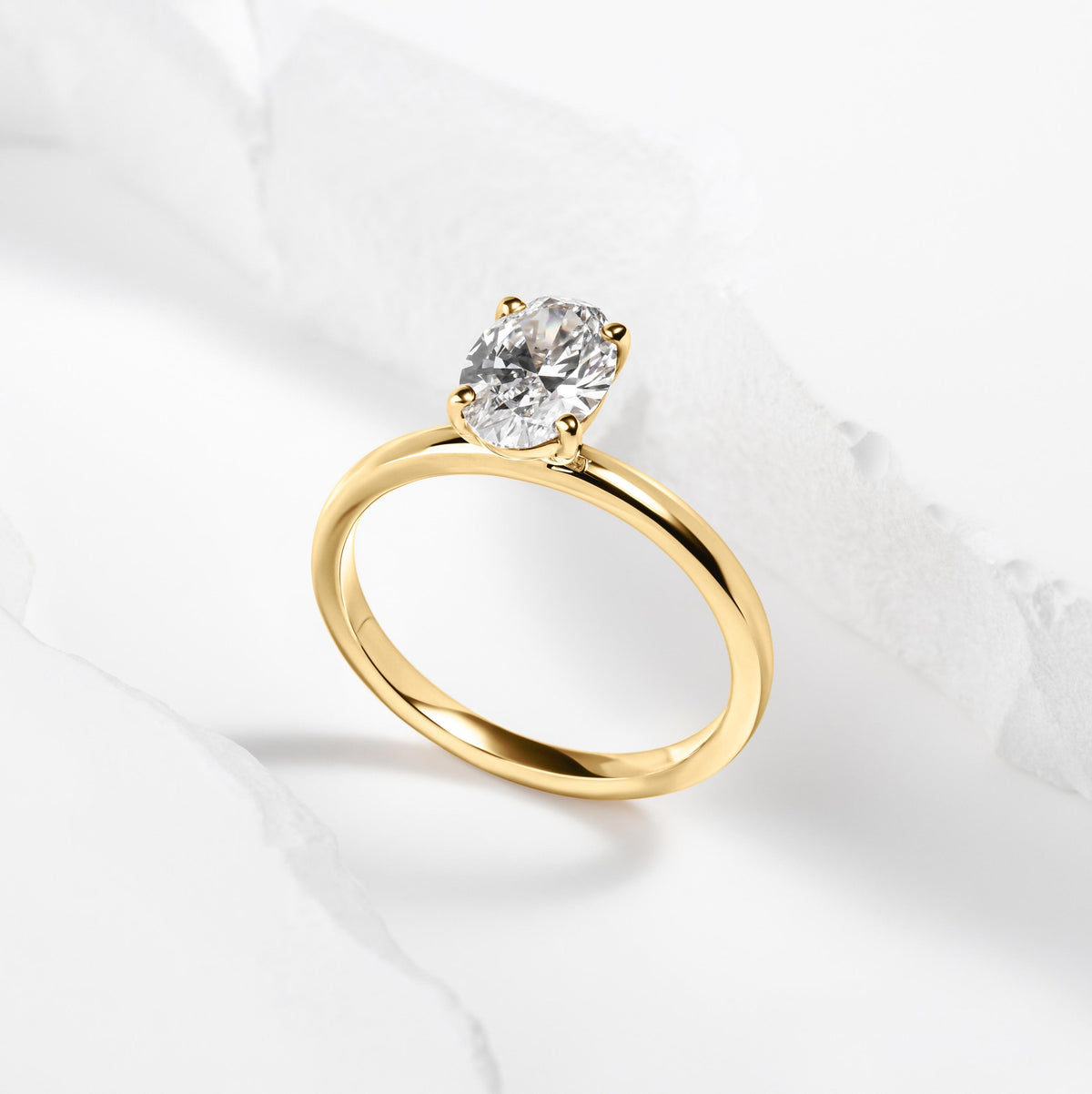 Timeless Oval Solitaire