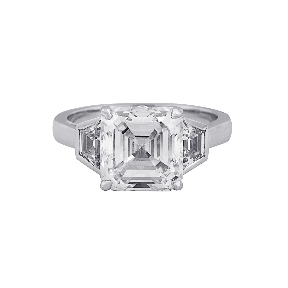 Sealed With A ‘X’ Asscher Ring - Lab Editions