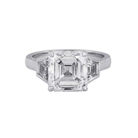 Sealed With A ‘X’ Asscher Ring - Lab Editions