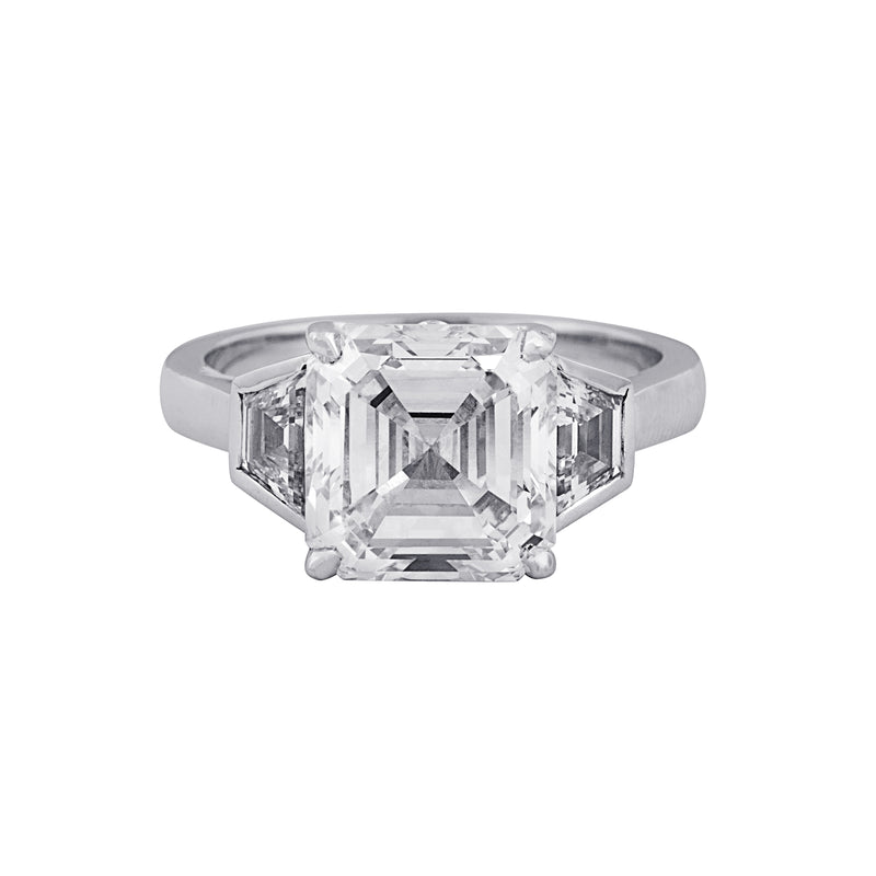Sealed With A ‘X’ Asscher Ring - Lab Editions