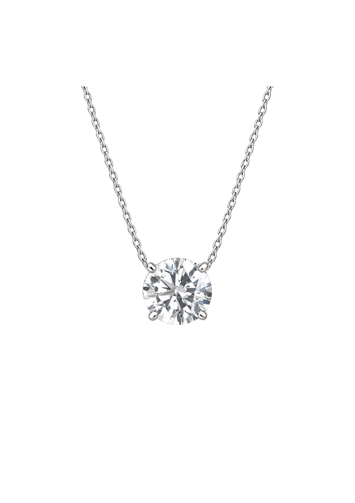 Timeless Round Brilliant Pendant