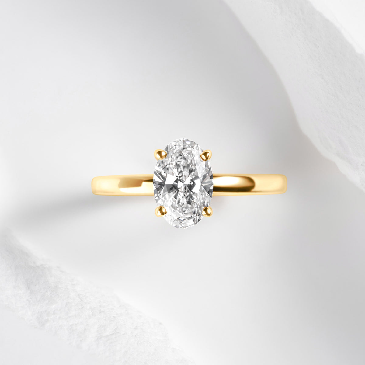 Timeless Oval Solitaire
