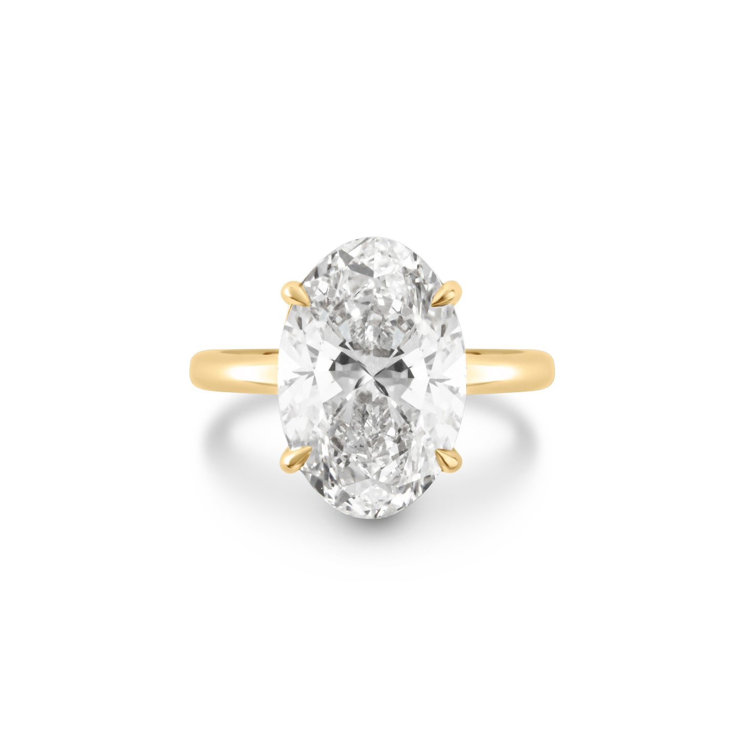 Oval Solitaire Ring