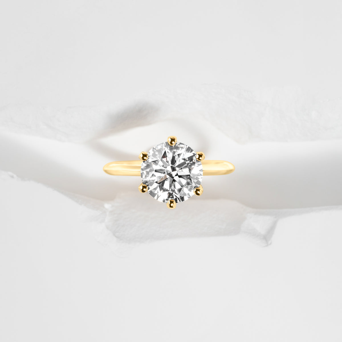 Round Brilliant Solitaire