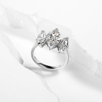 Trilogy Marquise Diamond Ring