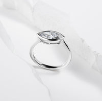 Timeless Marquise Solitaire Bezel Set