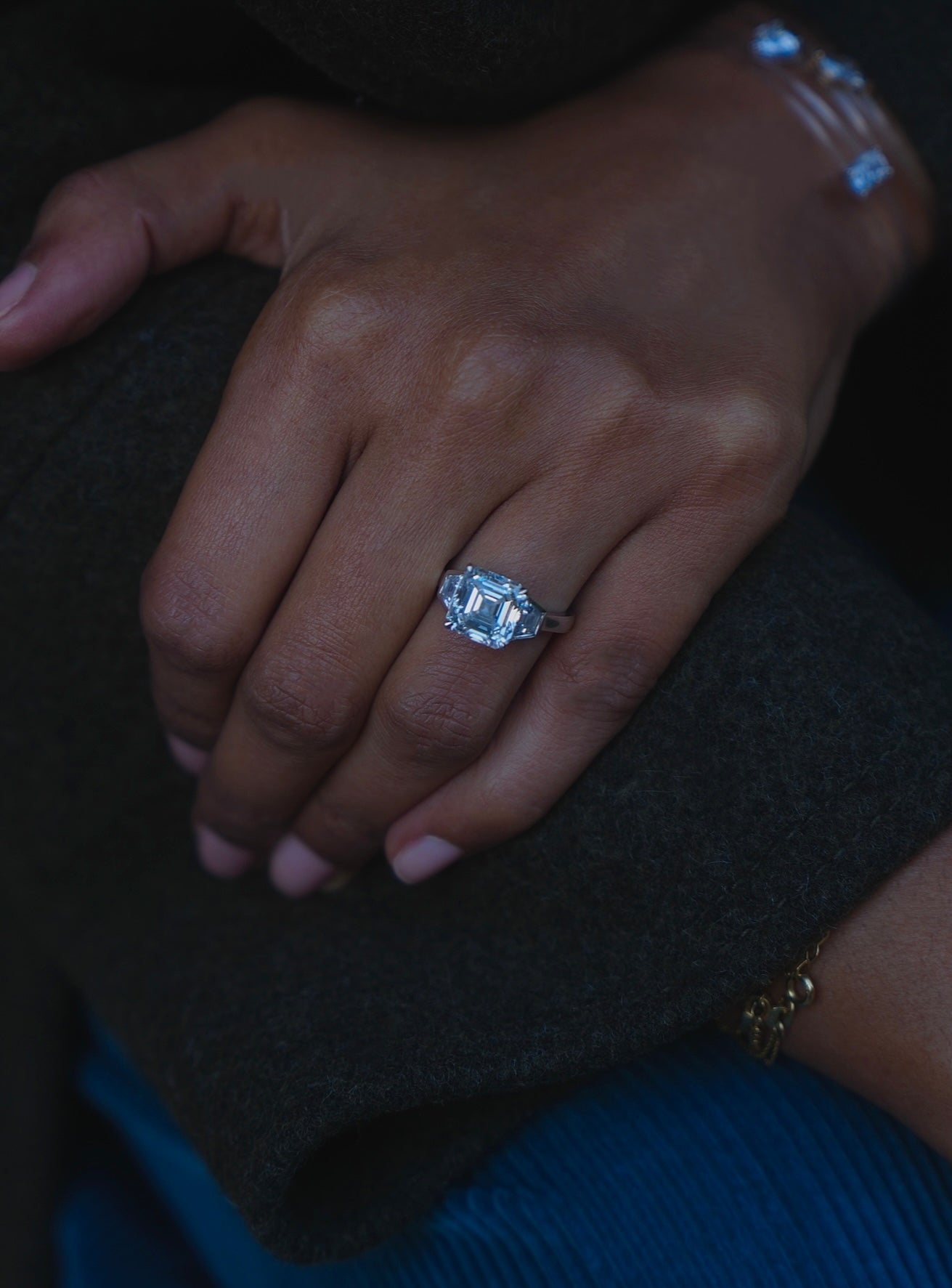 Sealed With A ‘X’ Asscher Ring - Lab Editions