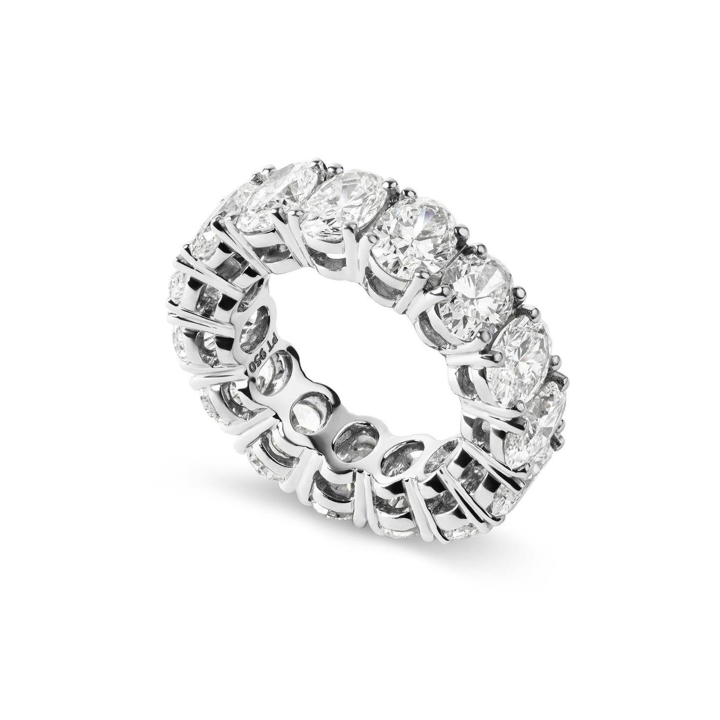 Timeless Oval Eternity Band
