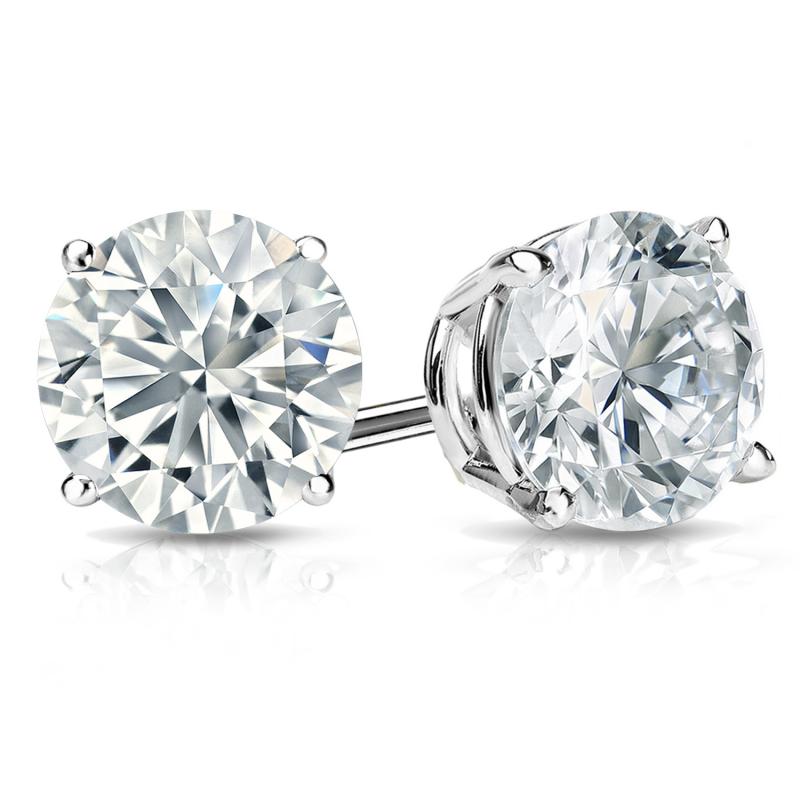 Round Brilliant Diamond Studs