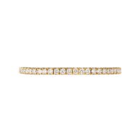 18k Yellow Gold Tennis Bracelet, with Round Brilliant Laboratory Grown Diamonds.