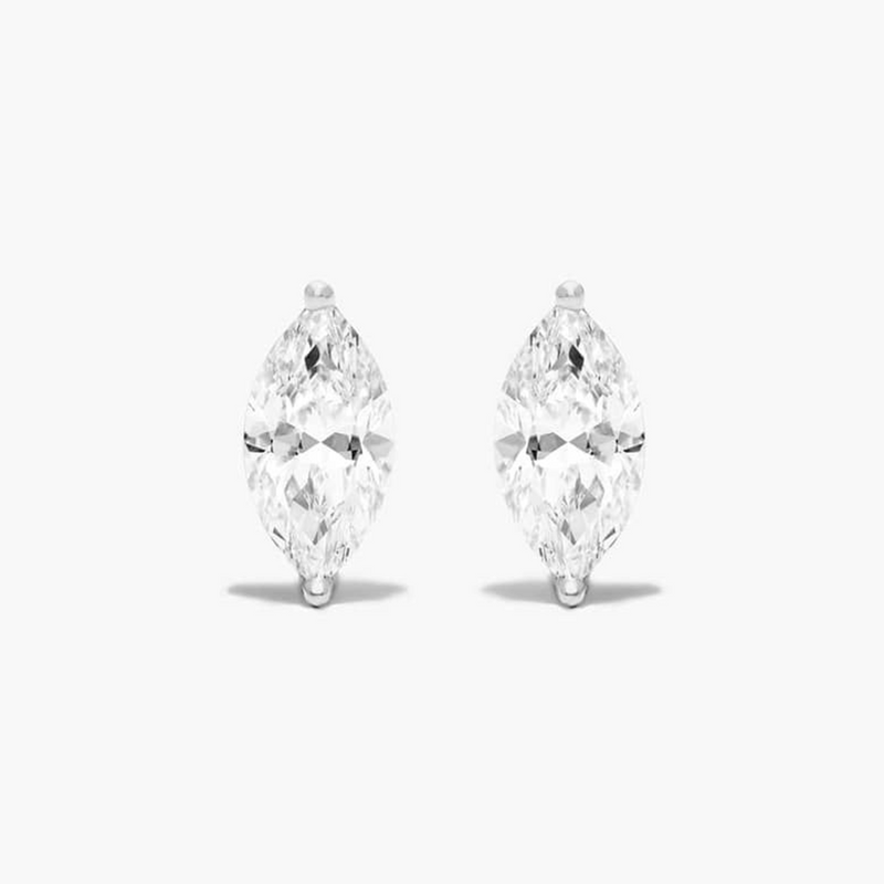 Marquise Stud Earrings